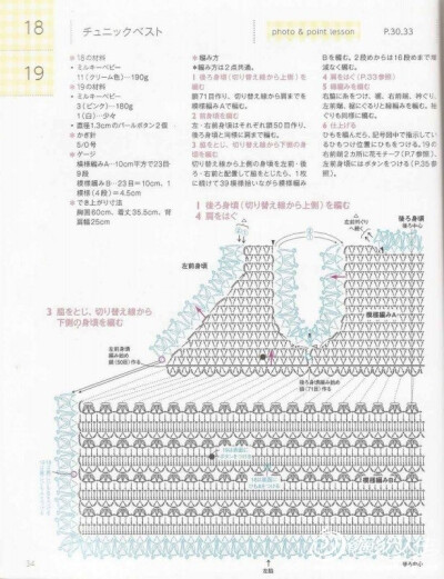 钩针可爱宝宝衣服图解