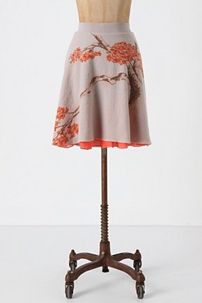 美国Anthropologie 梅花半裙