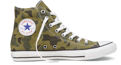 2月新款 CONVERSE Chuck Taylor All Star 迷彩潮流 橄榄绿