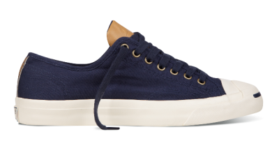 2月新款 CONVERSE/匡威 开口笑Jack Purcell LTT 修身简约 蓝色