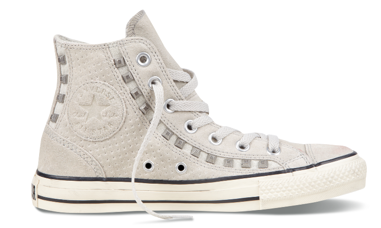 2月新款 Chuck Taylor All Star Eyerow Cutout 金属摇滚 银灰色