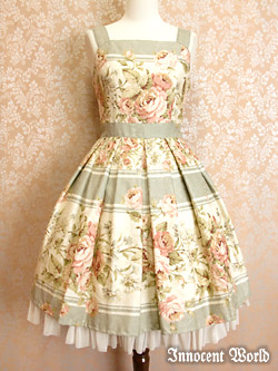 Series IV.  Mint dresses by Innocent World Here&#8217;s the last set!  I&#8217;m kind of surprised that I was able to put together four whole sets of green dresses, since green is so uncommon in lolita&#8212; although it&#8217;s not nearly as uncommon as purple.