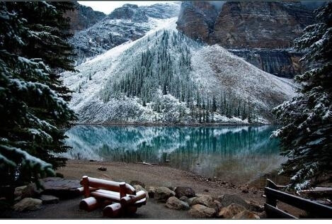 【美洲篇】加拿大梦莲湖Moraine Lake, Alberta, Canada