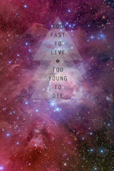 Too fast to live too young to die