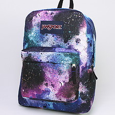 预售限量正品Jansport T501 Superbreak叛逆者双肩包背包书包星空