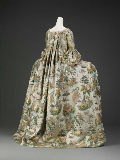 Robe à la Française 1770 The Museum of Fine Arts, Boston