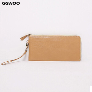 革革物女钱包头层牛皮真皮女士钱包钱夹甜美淑女包