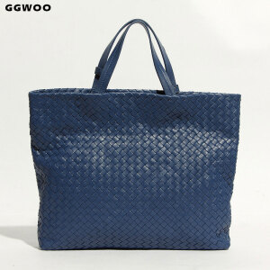 革革物真皮女包羊皮编织格纹手提单肩斜跨包欧美时尚包