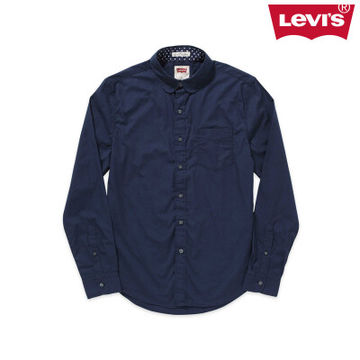 Levi's&nbsp;李维斯男士新年新酷系列深蓝修身衬衫