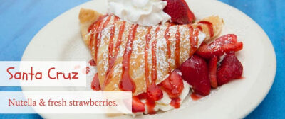 California Crepes_Nutella & strawberries crepe