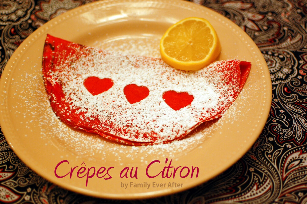 Crepe au citron