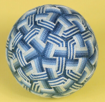 Temari Ball: A traditional Japanese thread ball.