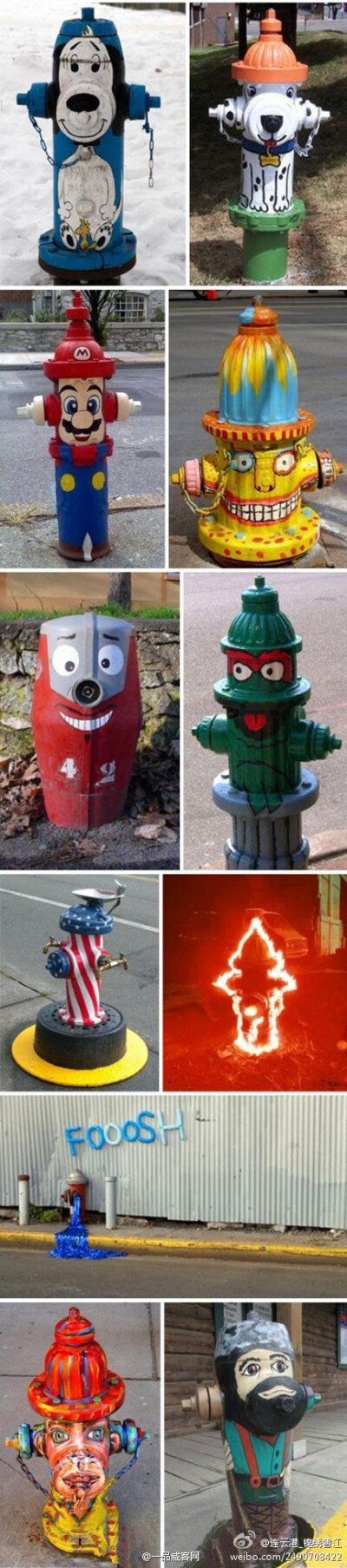 创意生活：消防栓也可以很艺术！
