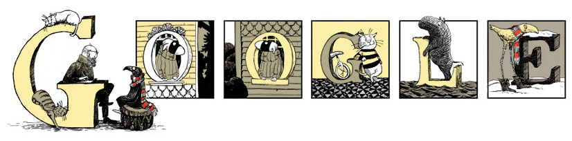 美国插画家 Edward Gorey 88 周年诞辰