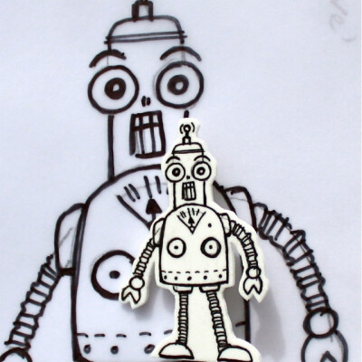 BROOCH Robot 001