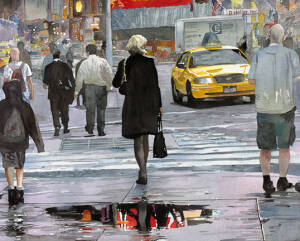 美国画家John Salminen水彩作品