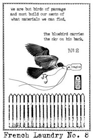 Flying Bird Stamp