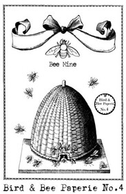 Bee Skep Stamp