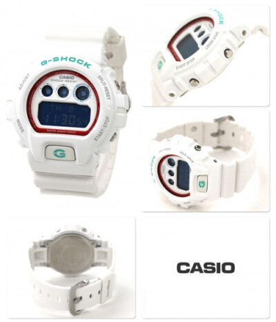 CASIO G-SHOCK DW-6900SN-7DR 白色（抗摔、防水200米）