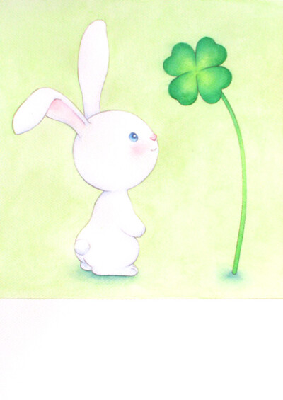 《兔兔与四叶草》这个是第二张