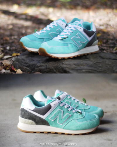 mita sneakers x OSHMAN’S x New Balance ML574 “Mojito” 薄荷色