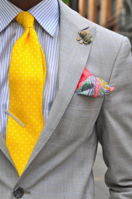 cool bright tie.