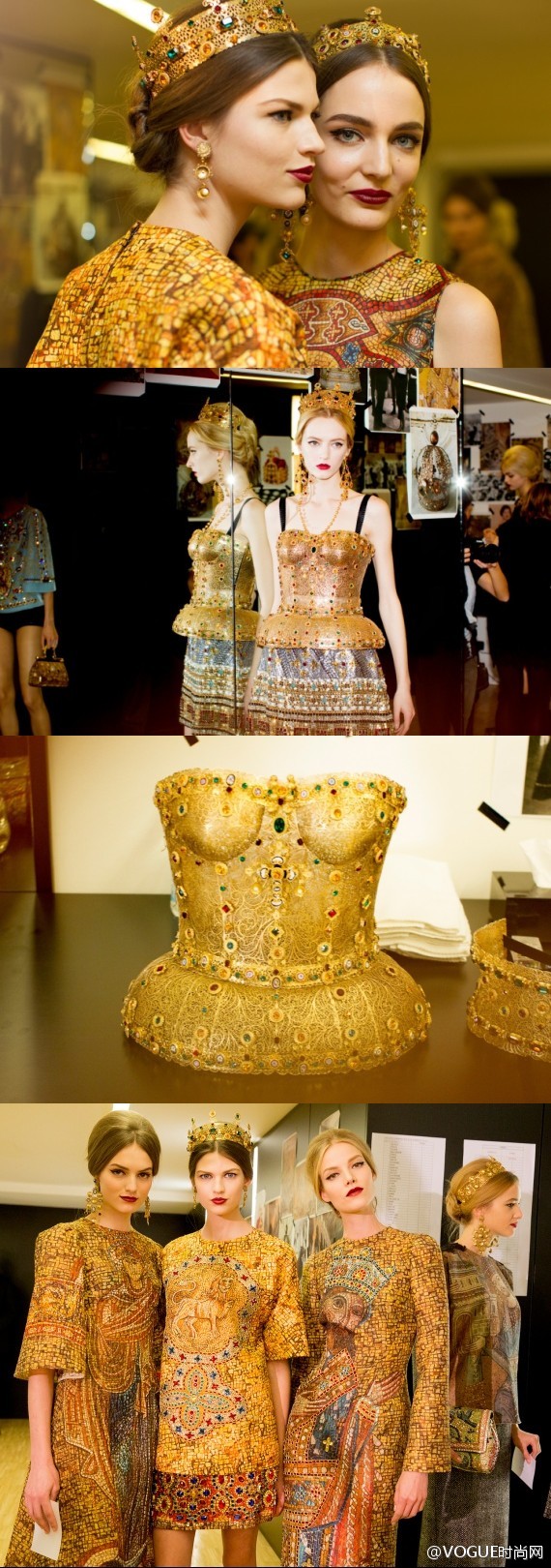 Dolce & Gabbana 2013秋冬，查看完整秀场http://shows.vogue.com.cn/Dolce-Gabbana/2013-aw-RTW/#photo=403256