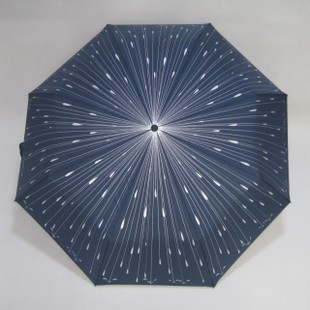三折伞 防紫外线遮阳伞 晴雨伞 创意流星雨