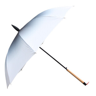 中国风 水墨丹青毛笔伞 长柄伞晴雨伞 防紫外线遮阳伞