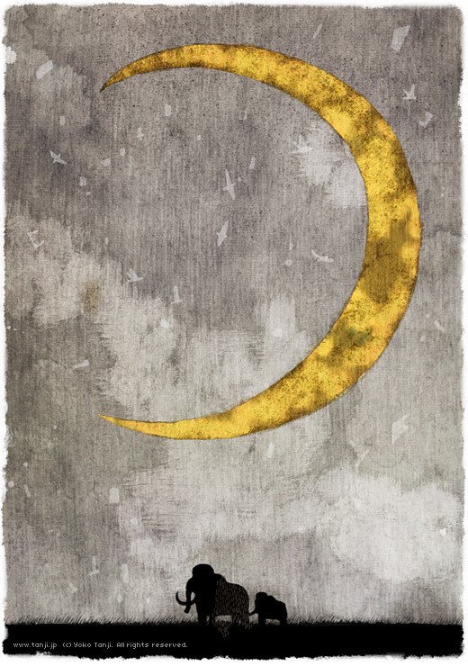 日本插画家Yoko Tanji