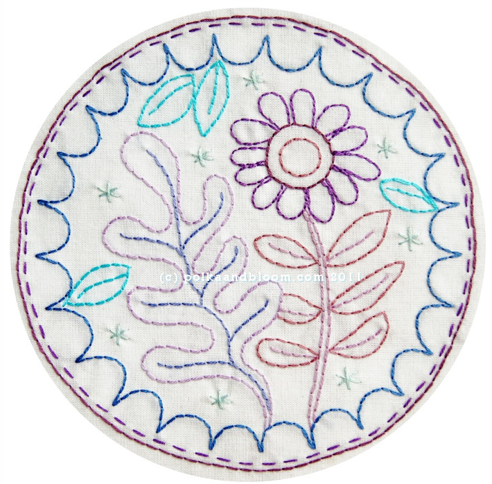 Flower medallion