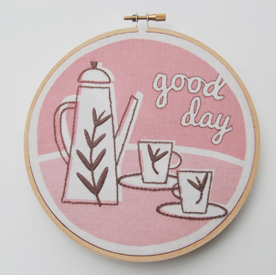 Good Day Calendar Embroidery