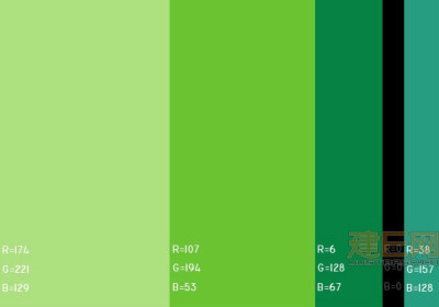 装修 设计 PPT 服装搭配 各方面都能用得上的配色美图