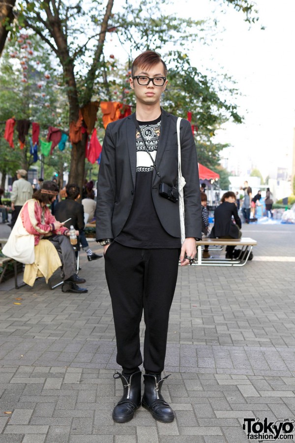 Tokyo Guy in Lanvin &amp; Givenchy