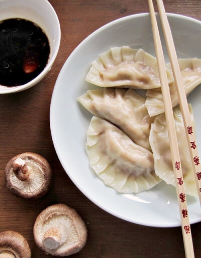 Vegan dumplings, yum yum!