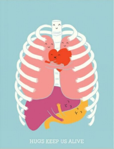 Hug keeps us alive!