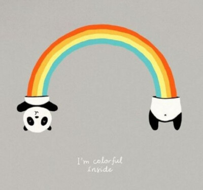 I am colorful inside.