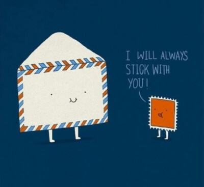 Stick with you.