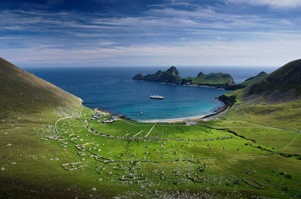 beautiful st. kilda, scotland