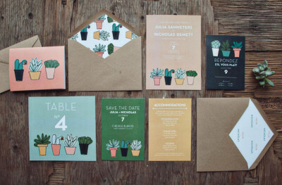 【杂】美食家系列婚宴请柬_Foodie Wedding Invitations by Yours is the Earth