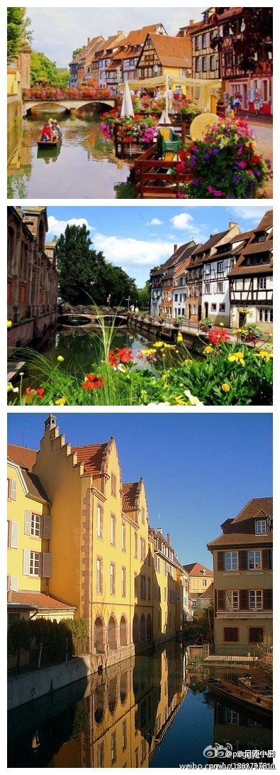 法国小镇——Eguisheim，宁静温暖，如诗如画。