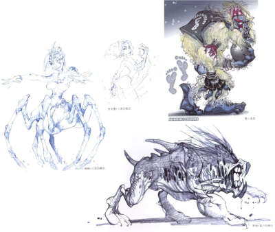 创造怪兽的生物特征——借用物种与生存环境之间的紧密关系 - 游戏原画教程 - 1.jpg