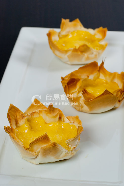 吉士薄片酥皮撻 Egg Custard Pastries01