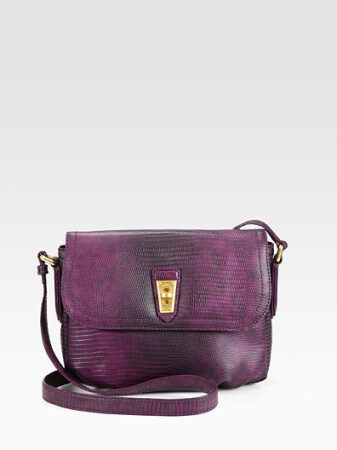 紫色复古包包