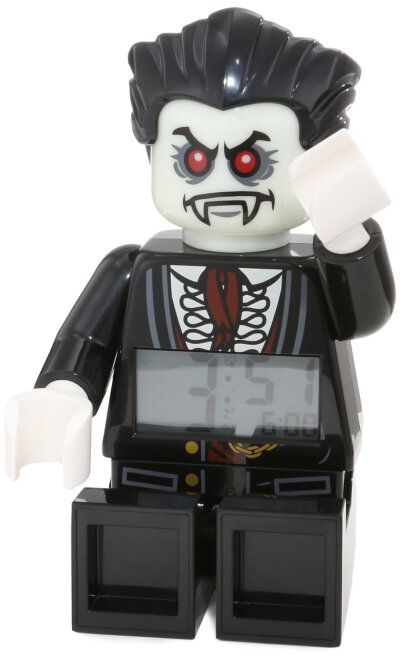 美国代购 乐高 LEGO Vampire 吸血鬼伯爵 闹钟 脸部夜光