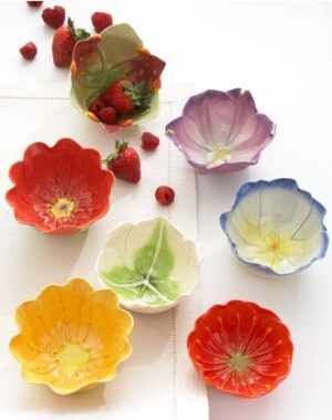 花朵陶瓷碗