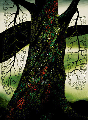 OAK TREE Medium : Estate Serigraph Image Size : 12" x 9" Edition Size: 200 Printers Proof: 5 Hors Commerce : 7 Working Proofs: 2 Total edition : 214 Date of Release: 2004