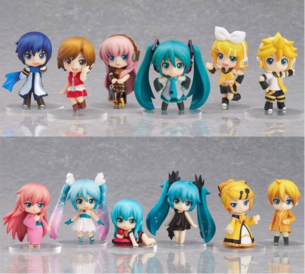 GSC 2013年9月 初音未来 小粘土SELECTION盒蛋~！！！水晶初音~~