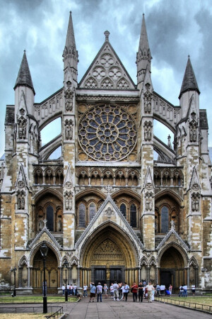 Westminster Abbey, London.