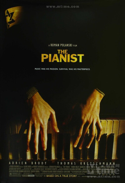 钢琴家The Pianist(2002)海报 #01 【二战是人类电影史上永远揭不开的一道疤。】